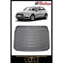 Saraç Ticaret Pazarlama Rizline Audi A3 Hatchback 2013 Model(Yeni Kasa) 3D Bagaj Havuzu