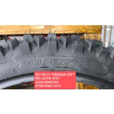 Golden Star Goldenstar 90/100-21 Yumuşak Soft Ön Lastik Xf57. Stok Kodu 1014