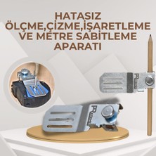 Pratikmen Hatasız Ölçme , Çizme, İşaretleme ve Metre Sabitleme Aparatı