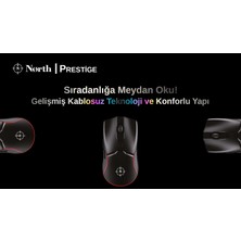 North Prestige Kablosuz Gaming Mouse