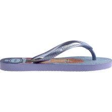 Havaianas Mavi Çok Renkli Kadın Plaj Terliği Kıds Slım Prıncess