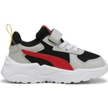Puma Gri - Kırmızı - Siyah Erkek Koşu Ayakkabısı 39148113-TRINITY Lite Ac+ Inf