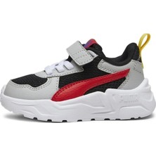 Puma Gri - Kırmızı - Siyah Erkek Koşu Ayakkabısı 39148113-TRINITY Lite Ac+ Inf