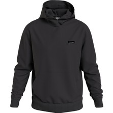 Calvin Klein Kapüşon Yaka Siyah Erkek Sweatshırt K10K112748BEH