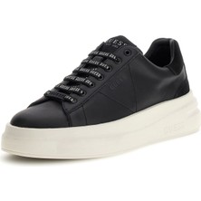 Guess Siyah Kadın Sneaker FLPVIBSUE12-BLACK Kısa Topuklu Kitten Taban ile Modern Stil
