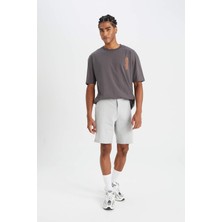 DeFactoFit Standart Fit Sporcu Basic Düz Kısa Paça Şort B1170AX24SP