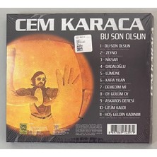 Cem Karaca Bu Son Olsun CD (Jelatininde Orjnal Dönem Baskı Cd)