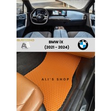 GUERRINO Bmw-Ix 2021-2024 Arası Araca Özel Yeni Nesil Eva Mat Oto Paspas Havuzlu Araba Paspası