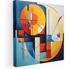 Painted Anarchy Uyuşturucu Geometrik Kanvas Tablo - Uyuşturucu, Kanvas Tablo, Duvar Sanatı, Duvar Dekorasyonu, 30X30