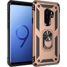 Samsung Galaxy S9 Plus Çift Katmanlı ve Yüzüklü Tam Koruma Vega Premium Kılıf