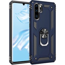 Huawei P30 Pro Çift Katmanlı ve Yüzüklü Tam Koruma Vega Premium Kılıf