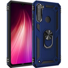 Redmi Note 8 Çift Katmanlı ve Yüzüklü Tam Koruma Vega Premium Kılıf