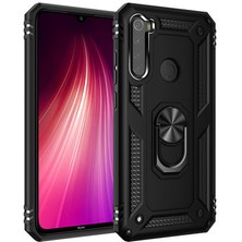 Redmi Note 8 Çift Katmanlı ve Yüzüklü Tam Koruma Vega Premium Kılıf