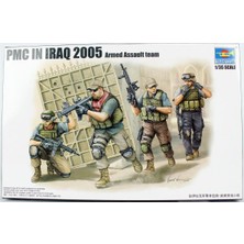 Trumpeter 00419 1/35 Ölçek Pmc Saldırı Timi Irak'ta (2005) Figürleri Plastik Model Kiti