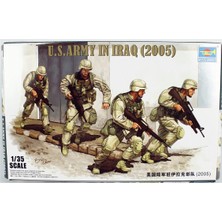 Trumpeter 00418 1/35 Ölçek Amerikan Askerleri Irak'ta (2005) Figürleri Plastik Model Kiti