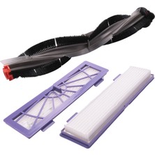 Qcuiil Rulo Fırça+Filtre Kitleri Neato Botvac D Serisi D7 D5 D3 D7500 D8500 D800 Parçası (Yurt Dışından)