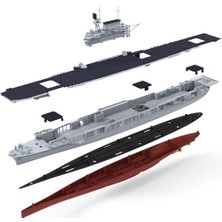 Meng PS-005 1/700 Ölçek Amerikan U.s.s. Enterprise (Cv-6) Uçak Gemisi, Plastik Model Kiti