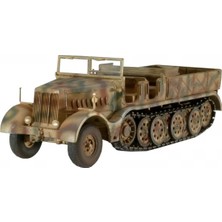 Trumpeter 07275 1/72 Ölçek Sd.kfz.9 (18T) Yarı Paletli Araç ve SD.AH.116 Dorse, Plastik Model Kiti