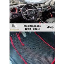 GUERRINO Jeep Renegade 2014 - 2024 Arası Araca Özel Yeni Nesil Eva Mat Oto Paspas Havuzlu Eva Araba Paspası