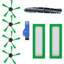 Yedek Parçalar Ana Fırça Yan Fırçalar Filtreler Vorwerk Kobold VR200 VR300 Robotlu Süpürge Aksesuarları (Yurt Dışından)