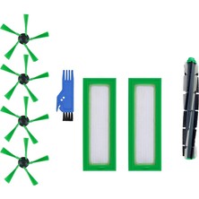Yedek Parçalar Ana Fırça Yan Fırçalar Filtreler Vorwerk Kobold VR200 VR300 Robotlu Süpürge Aksesuarları (Yurt Dışından)