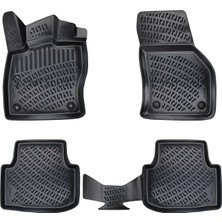 Entelux Seat Ateca 2024 Için Premium 3D Tasarım Kalite Paspas Seti