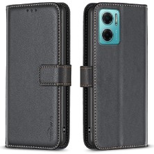 Manyi Mall Xiaomi Redmi Not 11E Çoklu Kart Yuvası Için Flip Case Iş Deri Kılıf (Yurt Dışından)