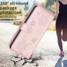 Manyi Mall Huawei Mate 60 Pro Için Flip Case Artı Çok Renkli Yonca Çiçek Cüzdan Pu (Yurt Dışından)