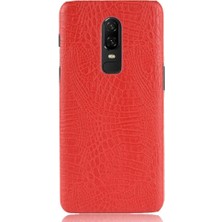 Manyi Mall Oneplus 6 Klasik Timsah Moda Uyumluluğu Için Şık Klasik Kılıf (Yurt Dışından)