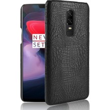 Manyi Mall Oneplus 6 Klasik Timsah Moda Uyumluluğu Için Şık Klasik Kılıf (Yurt Dışından)