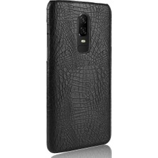 Manyi Mall Oneplus 6 Klasik Timsah Moda Uyumluluğu Için Şık Klasik Kılıf (Yurt Dışından)