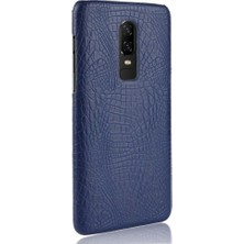 Manyi Mall Oneplus 6 Klasik Timsah Moda Uyumluluğu Için Şık Klasik Kılıf (Yurt Dışından)