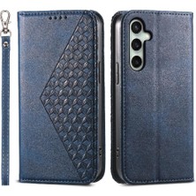 YH Mall Samsung Galaxy S24 Fe Eşkenar Dörtgen Şekli Için Flip Case Günlük Kullanım Standı El (Yurt Dışından)