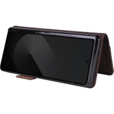 YH Mall Toka ile Samsung Galaxy Z Flip 6 Kart Tutucu Kapak Için Flip Case (Yurt Dışından)