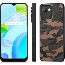 YH Mall Realme C30S Anti Damla Kablosuz Şarj Özgürlük Camo Tasarım (Yurt Dışından)