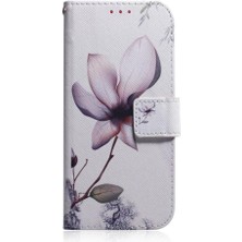 YH Mall Samsung Galaxy S24 Ultra Boyalı Manyetik Kapatma Kartı Pu Için Flip Case (Yurt Dışından)