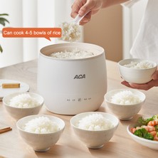 Xiaoba2 Beyaz 220V, Au 220V Çok Fonksiyonlu Pirinç Ocak Mini Ev Pirinç Ocak 1.6l Tek Kişilik Küçük Aca Klasik Pirinç Ocak 1kg Taşınabilir Soul (Yurt Dışından)