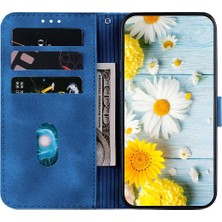 Mays Home1 Samsung Galaxy M35 Kickstand Manyetik Kabartmalı Zambak Cüzdan Için Flip Case (Yurt Dışından)