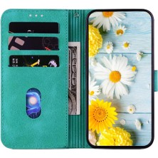 Mays Home1 Samsung Galaxy M35 Kickstand Manyetik Kabartmalı Zambak Cüzdan Için Flip Case (Yurt Dışından)