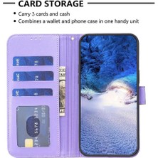 Mays Home1 Huawei Mate 60 Pro Için Flip Case Artı Çok Renkli Yonca Çiçek Cüzdan Pu (Yurt Dışından)