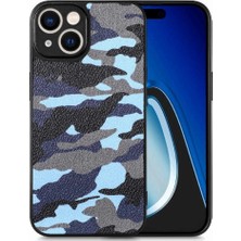 Mays Home1 IPhone 15 Için Kılıf Camo Tasarım Anti Damla Hafif Kablosuz Şarj (Yurt Dışından)