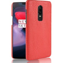 Mays Home1 Oneplus 6 Klasik Timsah Moda Uyumluluğu Için Şık Klasik Kılıf (Yurt Dışından)