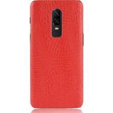 Mays Home1 Oneplus 6 Klasik Timsah Moda Uyumluluğu Için Şık Klasik Kılıf (Yurt Dışından)