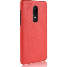 Mays Home1 Oneplus 6 Klasik Timsah Moda Uyumluluğu Için Şık Klasik Kılıf (Yurt Dışından)