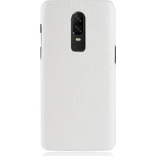 Mays Home1 Oneplus 6 Klasik Timsah Moda Uyumluluğu Için Şık Klasik Kılıf (Yurt Dışından)