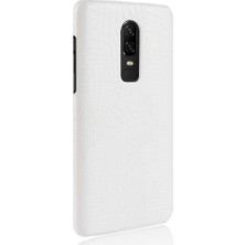 Mays Home1 Oneplus 6 Klasik Timsah Moda Uyumluluğu Için Şık Klasik Kılıf (Yurt Dışından)