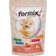 FORMİX Tavuklu Yavru Kedi Yaş Maması x24 lü