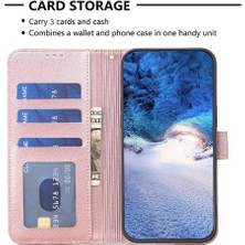 Mays Home1 Huawei Mate 60 Pro Için Flip Case Artı Çok Renkli Yonca Çiçek Cüzdan Pu (Yurt Dışından)