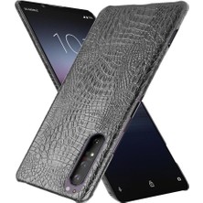 Mays Home1 Sony Xperia 1 Iı Klasik Timsah Moda Anti Için Şık Klasik Kılıf (Yurt Dışından)