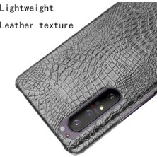 Mays Home1 Sony Xperia 1 Iı Klasik Timsah Moda Anti Için Şık Klasik Kılıf (Yurt Dışından)